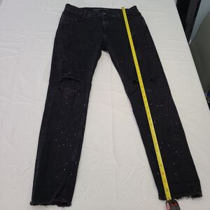Zara Men Stretchy Black Jeans Size 32